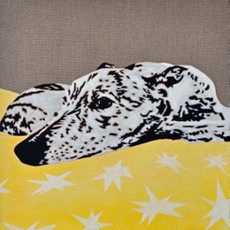 Starry Night - Portrait of a Greyhound - 5